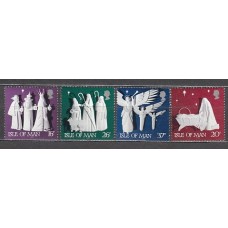 Man - Correo 1991 Yvert 518/21 ** Mnh Navidad