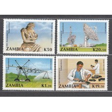 Zambia - Correo Yvert 518/21 ** Mnh