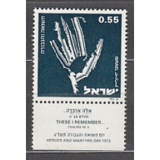 Israel - Correo 1973 Yvert 519 ** Mnh El Holocausto