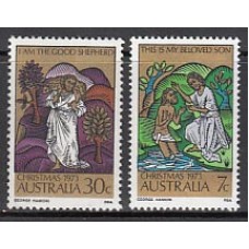 Australia - Correo 1973 Yvert 520/21 ** Mnh Navidad