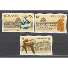 Singapur - Correo Yvert 522/4 ** Mnh  Museo Nacional