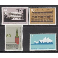 Australia - Correo 1973 Yvert 522/5 ** Mnh Arquitectura