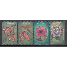 Guayana Britanica - Correo Yvert 5231/4 ** Mnh Flores