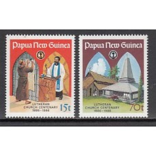 Papua y Nueva Guinea - Correo Yvert 524/5 ** Mnh Religión