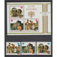 Cook - Correo Yvert 524/6+H.91 ** Mnh