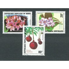 Benin - Correo Yvert 524/6 ** Mnh  Flores