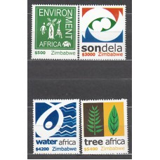 Zimbabwe Correo Yvert 526/9 ** Mnh