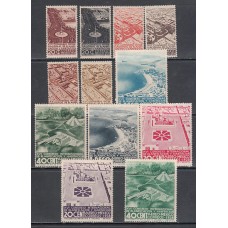 Mexico - Correo 1938 Yvert 529/34 + A 77/82 * Mh