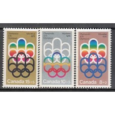 Canada - Correo 1974 Yvert 530/2 ** Mnh Deportes. Juegos Olimpicos de Montreal