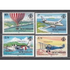 Seychelles - Correo Yvert 530/3 ** Mnh  Aviones