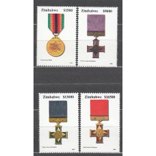 Zimbabwe Correo Yvert 530/3 ** Mnh  Medallas