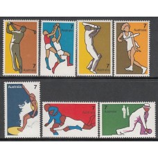 Australia - Correo 1974 Yvert 535/41 ** Mnh Deportes