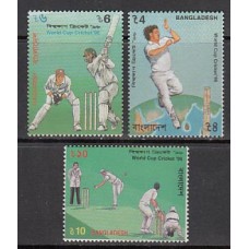 Bangladesh - Correo 1996 Yvert 536/8 ** Mnh  Deportes