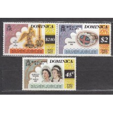 Dominica - Correo 1977 Yvert 537/9 ** Mnh