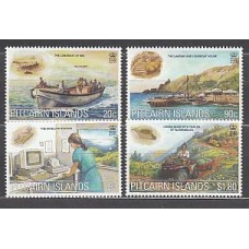 Pitcairn - Correo Yvert 538/41 ** Mnh Barcos