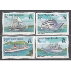 Virgenes - Correo Yvert 539/42 ** Mnh  Barcos