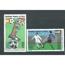 Benin - Correo Yvert 539/40 ** Mnh  Deportes fútbol