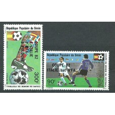 Benin - Correo Yvert 541/2 ** Mnh  Deportes fútbol