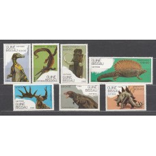 Guinea Bissau - Correo Yvert 542/8 ** Mnh  Fauna prehistórica