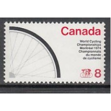 Canada - Correo 1974 Yvert 542 ** Mnh Deportes. Ciclismo