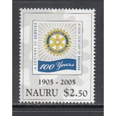 Nauru - Correo Yvert 543 ** Mnh Rotary