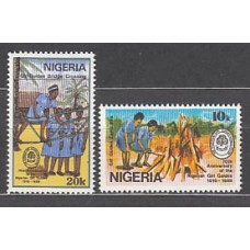 Nigeria - Correo Yvert 545/6 ** Mnh  Scoutismo