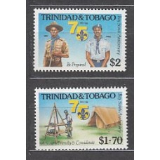 Trinidad y Tobago - Correo Yvert 545/6 ** Mnh  Scoutismo