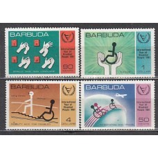 Barbuda - Correo Yvert 545/8 ** Mnh