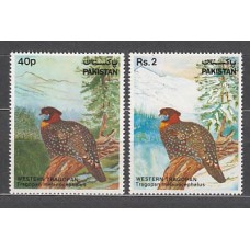 Pakistan - Correo Yvert 546/7 ** Mnh  Fauna aves