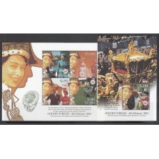 Guayana Britanica - Correo Yvert 5474/7+H.433 ** Mnh Personajes