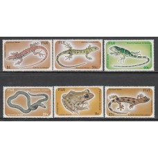 Fidji - Correo Yvert 548/53 ** Mnh Fauna