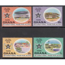 Ghana - Correo 1976 Yvert 549/52 ** Mnh
