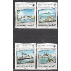Seychelles - Correo Yvert 549/52 ** Mnh  Barcos