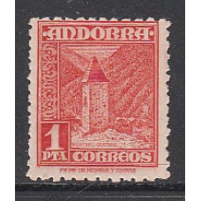 Andorra Española Sueltos 1948 Edifil 54 ** Mnh