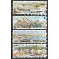 Man - Correo 1992 Yvert 551/4 ** Mnh Puertos