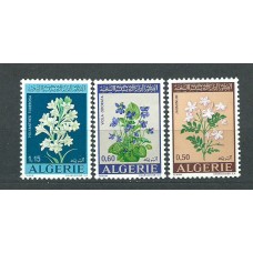 Argelia - Correo Yvert 551/3 ** Mnh  Flora