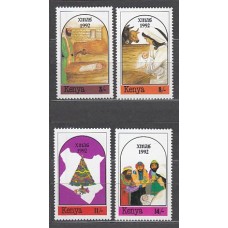 Kenya - Correo Yvert 553/6 ** Mnh  Navidad