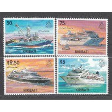 Kiribati - Correo Yvert 555/8 ** Mnh Barcos
