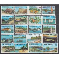 Grenada - Correo 1975 Yvert 557/76 ** Mnh Vistas de Grenada