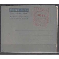 España Aerogramas Franqueo mecánico 1948 Edifil 11b