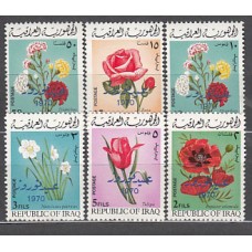 Irak - Correo Yvert 559/64 ** Mnh Flores