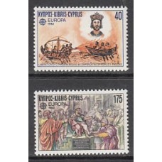 Chipre - Correo 1982 Yvert 561/2 ** Mnh Europa