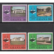 Ghana - Correo 1976 Yvert 561/4 ** Mnh