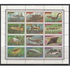 Guayana Britanica - Correo Yvert 561/72 ** Mnh Fauna