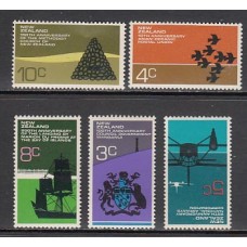 Nueva Zelanda - Correo 1972 Yvert 562/6 ** Mnh