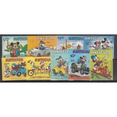 Antigua Correo Yvert 563/571 ** Mnh Walt Disney