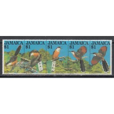 Jamaica - Correo Yvert 563/7 ** Mnh Fauna aves