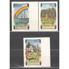 Norfolk - Correo Yvert 564/6 ** Mnh Navidad