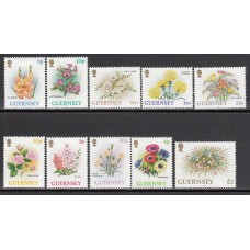 Guernsey - Correo 1992 Yvert 565/74 ** Mnh Flores