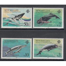 Seychelles - Correo Yvert 565/8 ** Mnh  Fauna marina